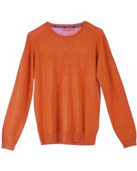 KARL LAGERFELD - Round-Neck Knitwear - Lyst
