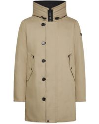 Peuterey - Parka jacke mit natürlicher federfüllung - Lyst