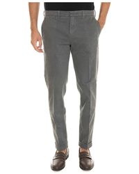 Fay - Slim-Fit Trousers - Lyst