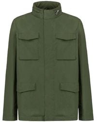 People Of Shibuya - Camouflage kapuzenjacke aus baumwolle mit taschen - Lyst