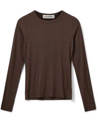 Sofie Schnoor - Bruin Fudge Lange Mouw T-Shirt - Lyst