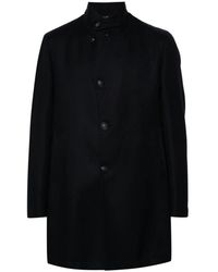 Tagliatore - Jassen ,Blauw ,Wol Gordon Cappotto - Lyst