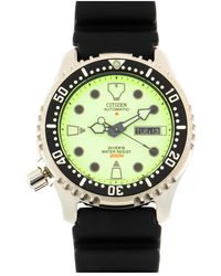 Citizen - Accessoires ,Groen ,Duiker's Automatisch 200 Mt - Lyst