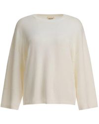 KHAITE - Round-Neck Knitwear - Lyst
