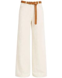 Max Mara - Wide Trousers - Lyst