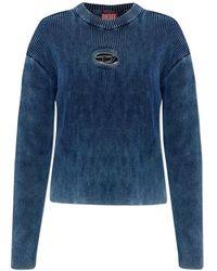 DIESEL - Round-Neck Knitwear - Lyst