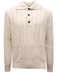 Paolo Pecora - Round-Neck Knitwear - Lyst