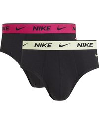 Nike - Elegantes und bequemes slip-set mit logo-bund - Lyst