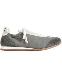 Uma Wang - Canvas And Suede Sneakers - Lyst