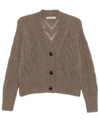 D.exterior - Alpaca Wol V-Hals Vest - Lyst