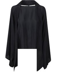 FEDERICA TOSI - Elegante bluse mit langen ärmeln - Lyst