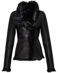 V S P - Faux Fur & Shearling Jackets - Lyst