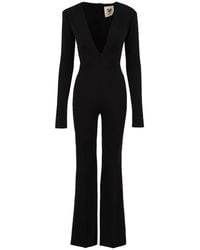 Aniye By - Jumpsuits & Playsuits ,Zwart ,Polyester Jade Jumpsuit - Lyst