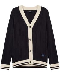 Paul Smith - Truien & Vesten ,Blauw ,Katoen V22681 Cardigan - Lyst