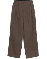 DUNST - Straight Trousers - Lyst