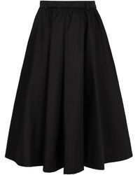 Prada - Midi Skirts - Lyst