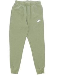 Nike - Club Jogger Bb Alligator/Alligator/Witte Joggingbroek Voor - Lyst