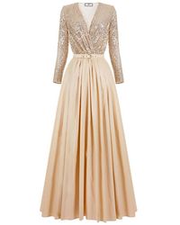 Elisabetta Franchi Jurk - Geel