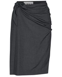 REMAIN Birger Christensen - Midi Skirts - Lyst