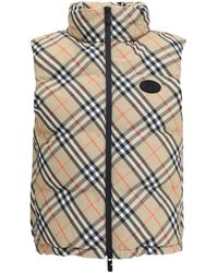 Burberry - Vests - Lyst