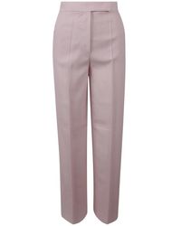 Max Mara - Nette Pantalon Met Geperste Vouw - Lyst