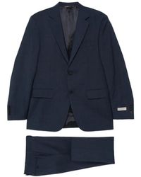 Canali - Wollen Pak Met Microdessin - Lyst