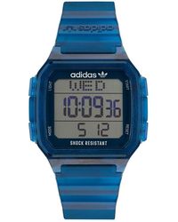 adidas - Uhr digital one gmt - Lyst
