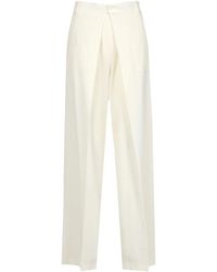 Erika Cavallini Semi Couture - Wide Trousers - Lyst