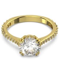 Swarovski - Accessoires ,Geel ,Constella Ring With Crystal - Lyst