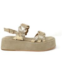 Janet & Janet - Flat Sandals - Lyst