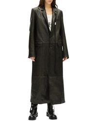 Ann Demeulemeester - Lt137 Enkelrij Jas - Lyst