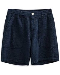 Anerkjendt - Seersucker Shorts - Lyst