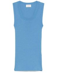 P.A.R.O.S.H. - Blaue Tops Für Einen Stylischen Look - Lyst