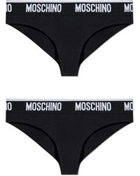 Moschino - Zweierpack slips - Lyst