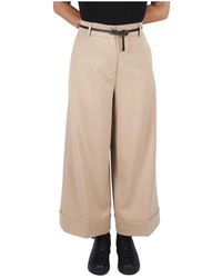 ALESSIA SANTI - Wide Trousers - Lyst