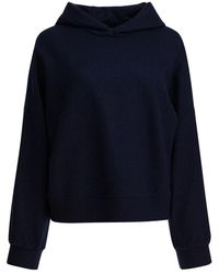 Circolo 1901 - Blauwe Wollen Sweatshirt Aw25 - Lyst