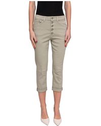 Dondup - Cropped Trousers - Lyst