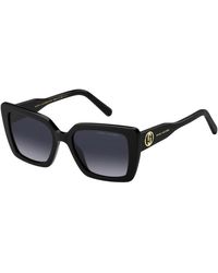 Marc Jacobs - Sunglasses,marc 733/s h7p98 sonnenbrille,stilvolle sonnenbrille schwarzer rahmen - Lyst