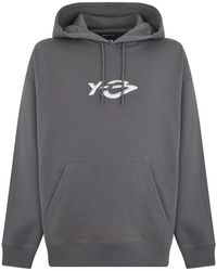 Y-3 - Hoodies & Sweatvesten ,Grijs ,Sweatshirts & Hoodies - Lyst