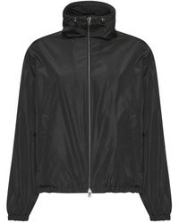Herno - Jassen ,Zwart ,Polyester Giubbotto - Lyst