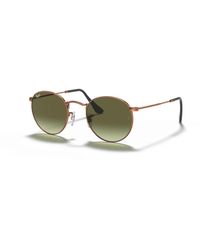 Ray-Ban - Retro Round Metal Sunglasses - Lyst