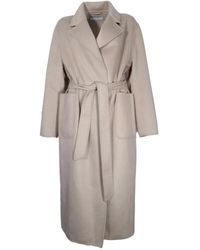 Kaos - Belted Coats - Lyst