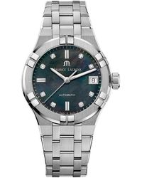 Maurice Lacroix - Accessoires ,Grijs ,Aikon Automatic Date 35Mm - Lyst