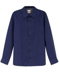 Brunello Cucinelli - Easy Fit Linen Shirt - Lyst