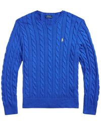Ralph Lauren - Dunkelblauer pullover sweater - Lyst