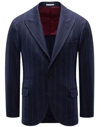 Brunello Cucinelli - Wool jacket - Lyst