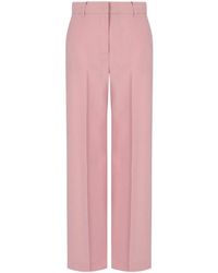 Weekend by Maxmara - Broeken ,Roze ,Wol Visivo Pants - Lyst