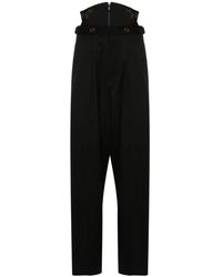 Vivienne Westwood - Pantalones negros con detalle de corsé - Lyst