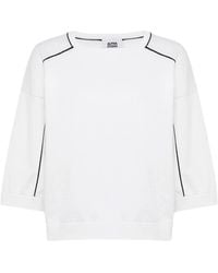 Alpha Studio - Round-Neck Knitwear - Lyst