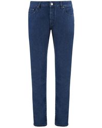 Moorer - Slim-Fit Jeans - Lyst